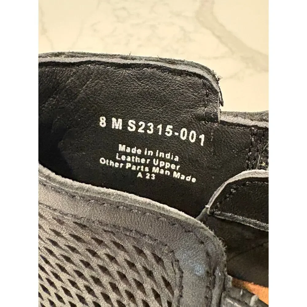 Softwalk Rimini Perf Womens Black Ankle &‎ Booties Boots Size 8 M New !